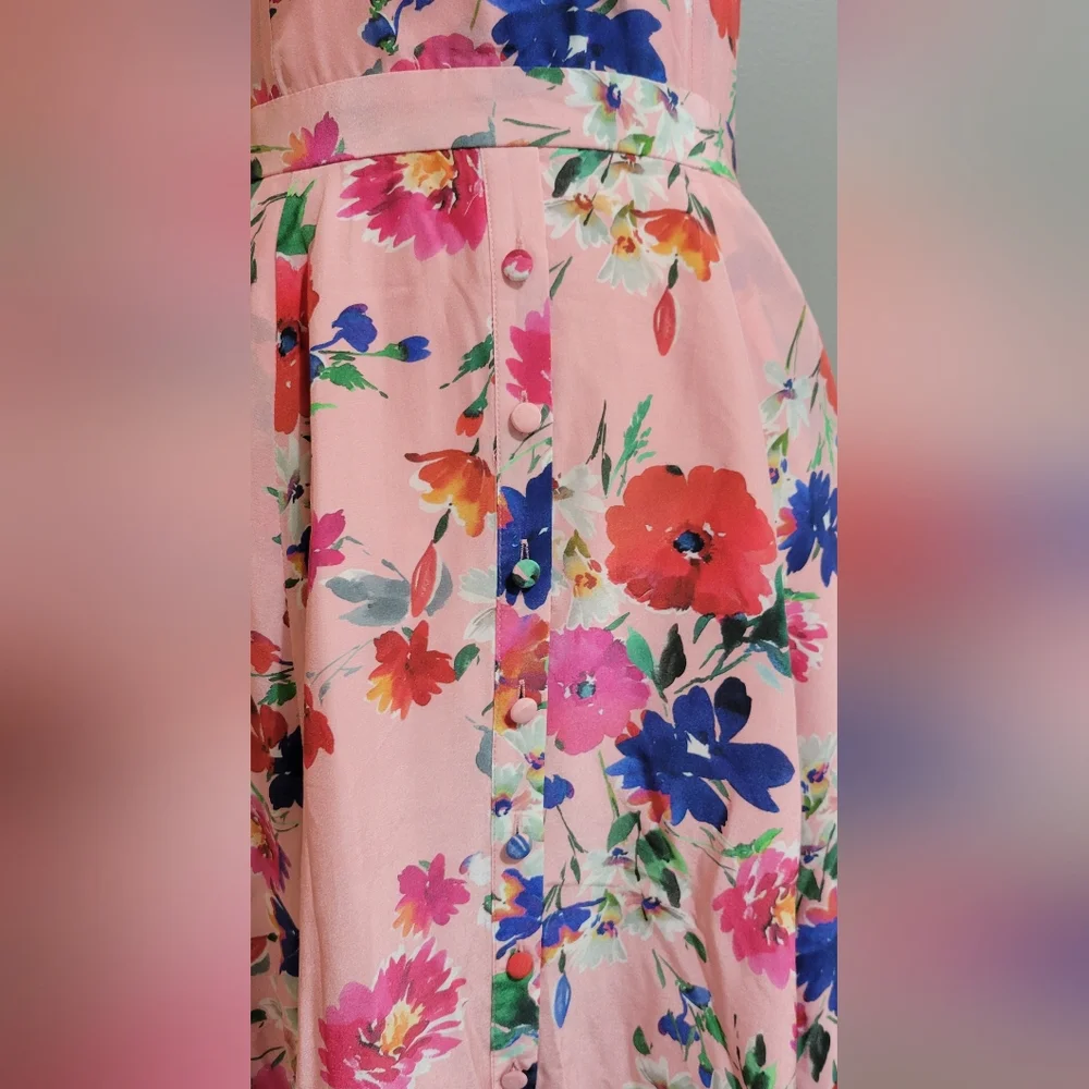 Yumi Kim Julia Silk Midi Dress - Picture 6 of 10